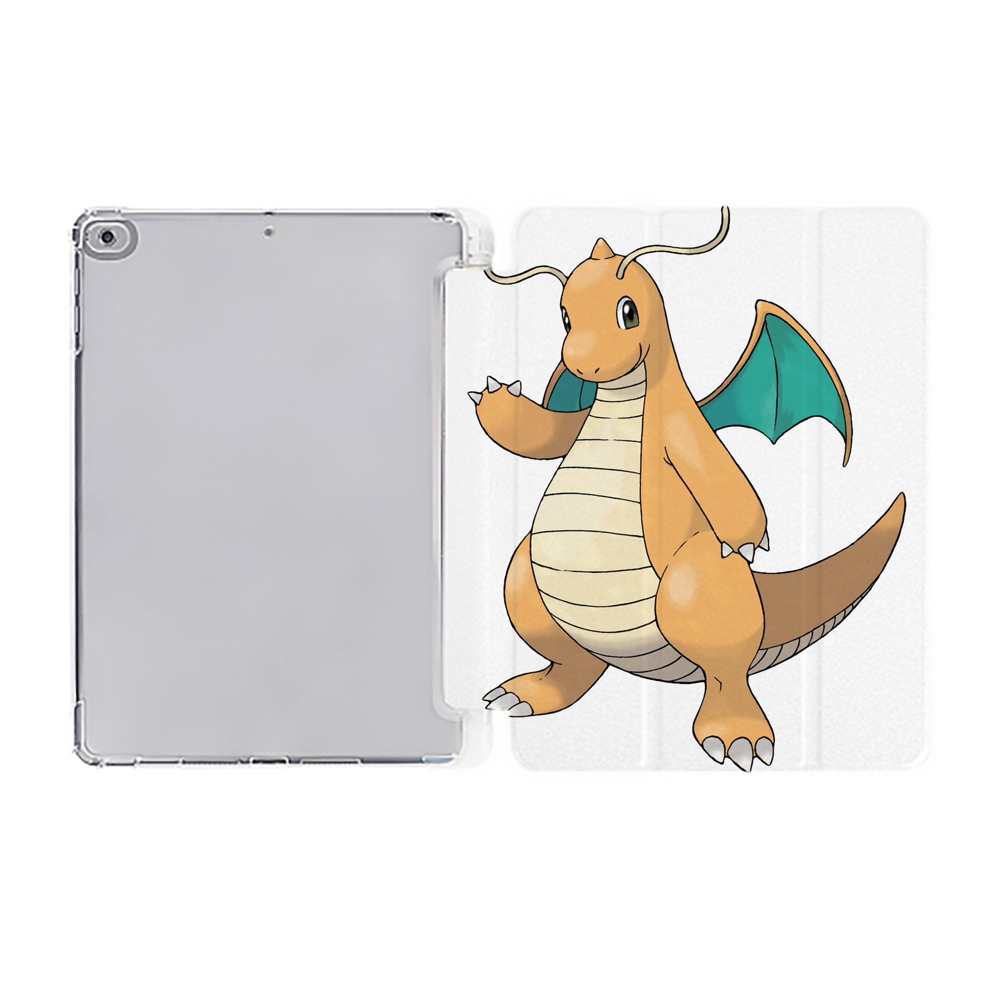 （画像用） ポケットモンスター Pokémon IPad ケース ペン収納付き 三つ折りスタンド PUレザー×シリコン 対応機種9.5/10.5/10.9インチ